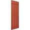 Ekena Millwork True Fit PVC, Four Board Spaced Board-n-Batten Shutters, Colorful Leaves , 23W x 49H, PR TFP101SBF23X049CL - alternate 4